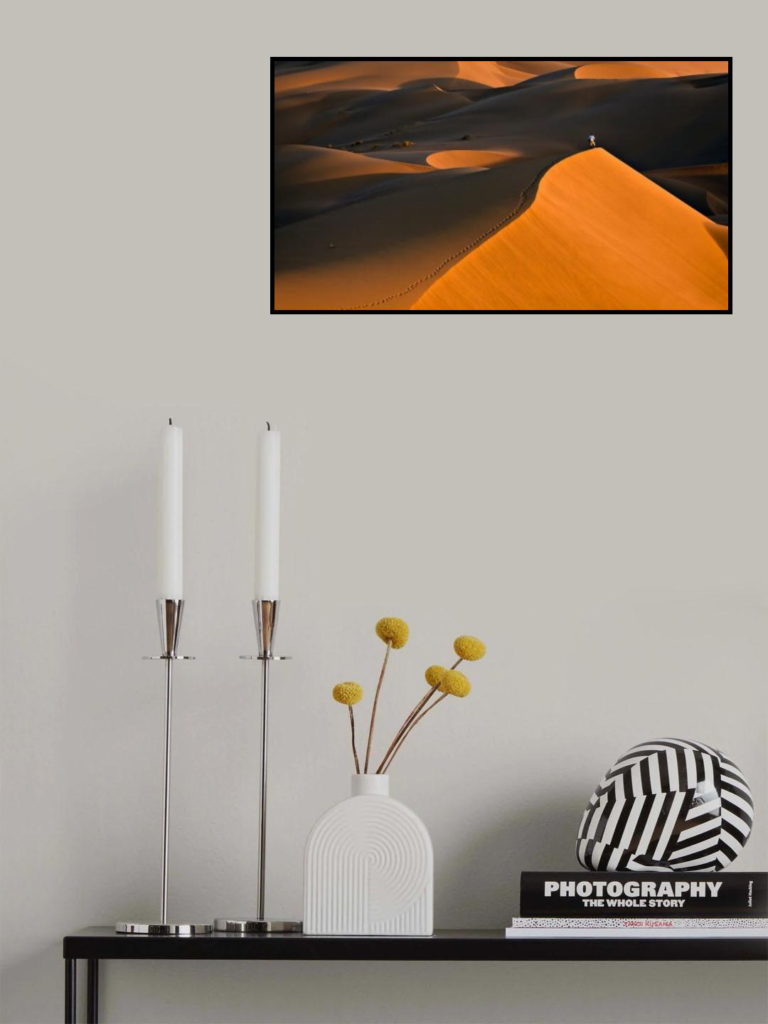 Footprint Poster och Canvastavla