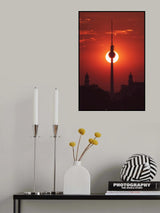 Berlin - Partial Eclipse Poster och Canvastavla