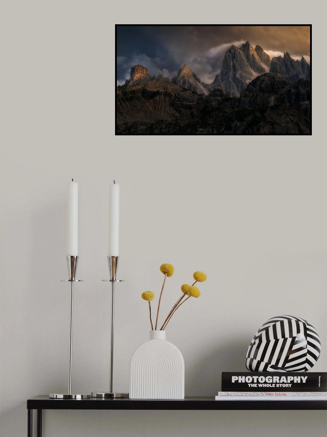 Mountain Moments Poster och Canvastavla