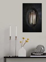 White asparagus Poster och Canvastavla