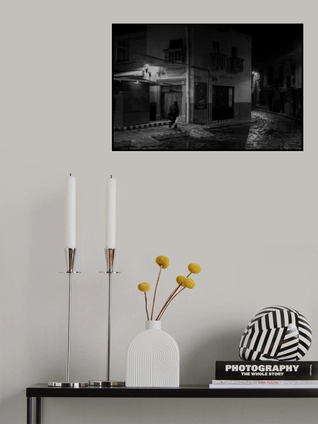 Alone at night Poster och Canvastavla