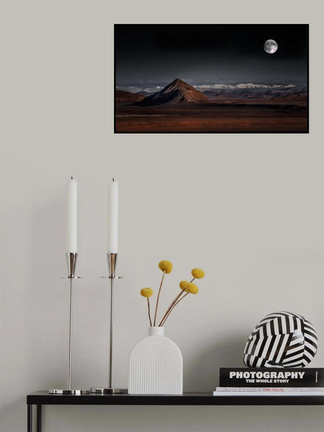 moon night Poster och Canvastavla