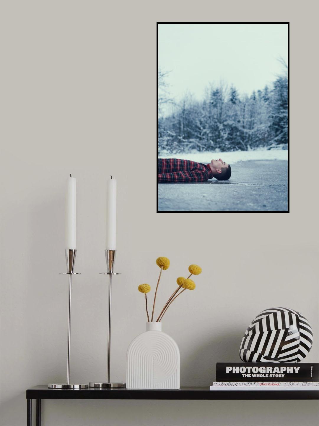 Winter Poster och Canvastavla