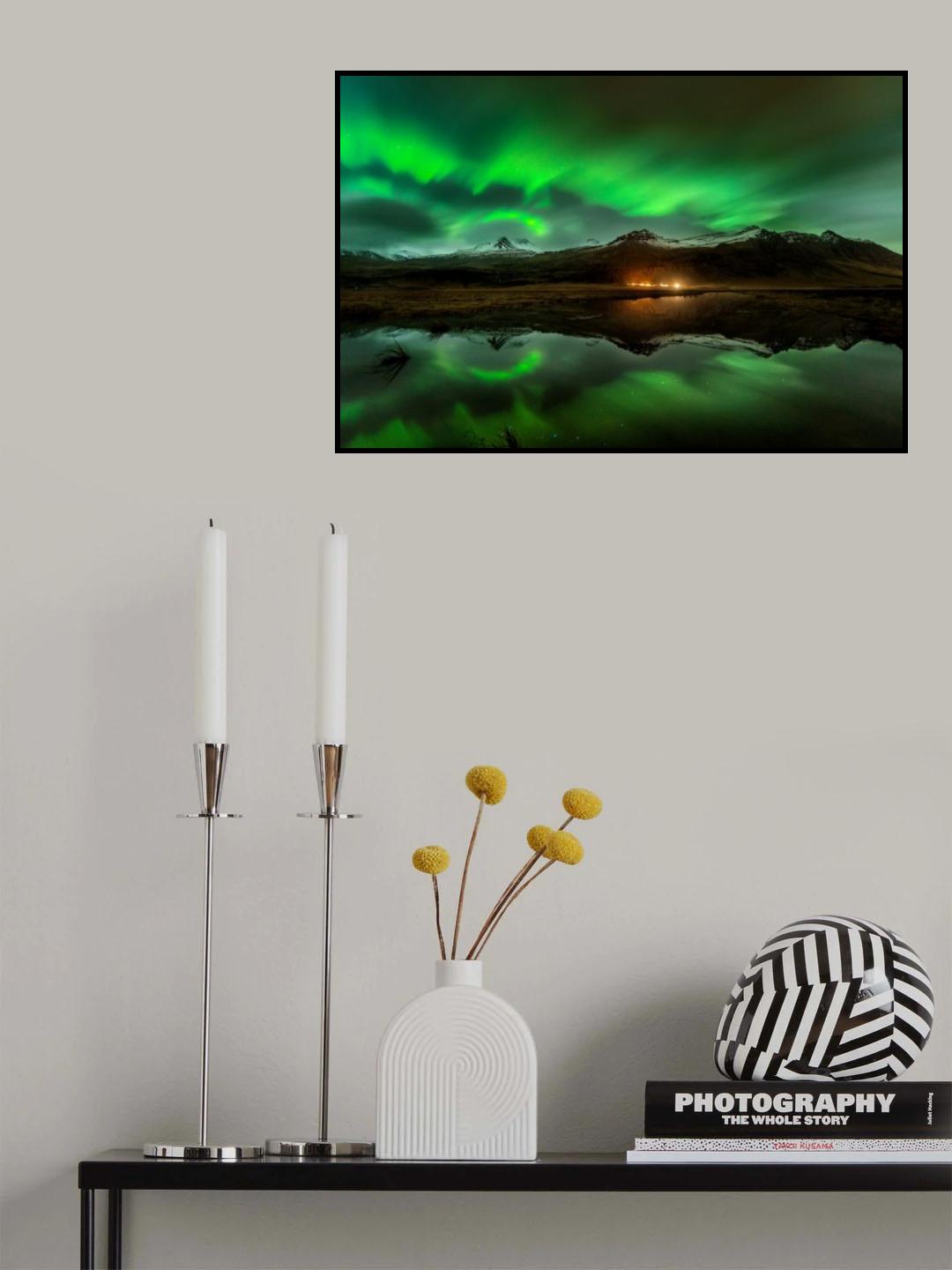 Wind to Northern ligths Poster och Canvastavla