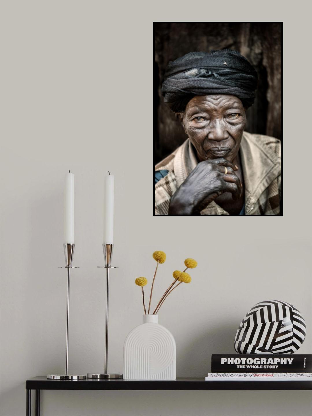 Konso lady Poster och Canvastavla