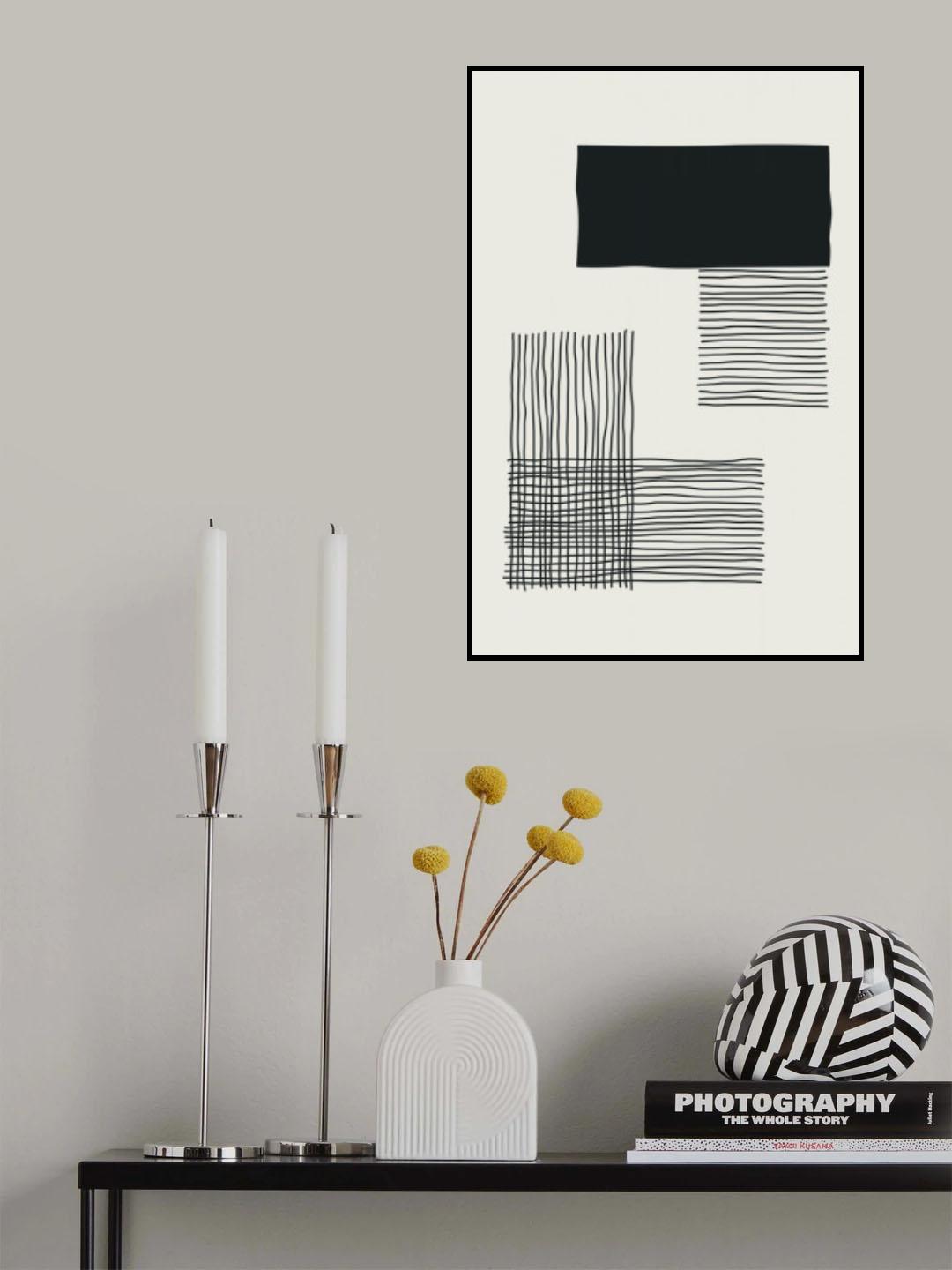 Dark Minimalism Series #2 Poster och Canvastavla