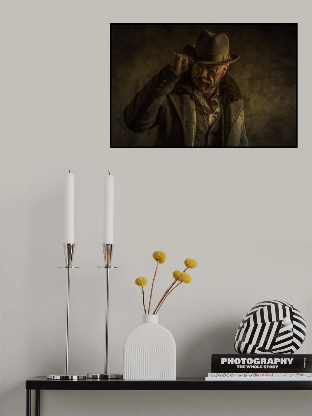 The Bionic Man Poster och Canvastavla