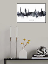 Bielefeld Germany Skyline Poster och Canvastavla