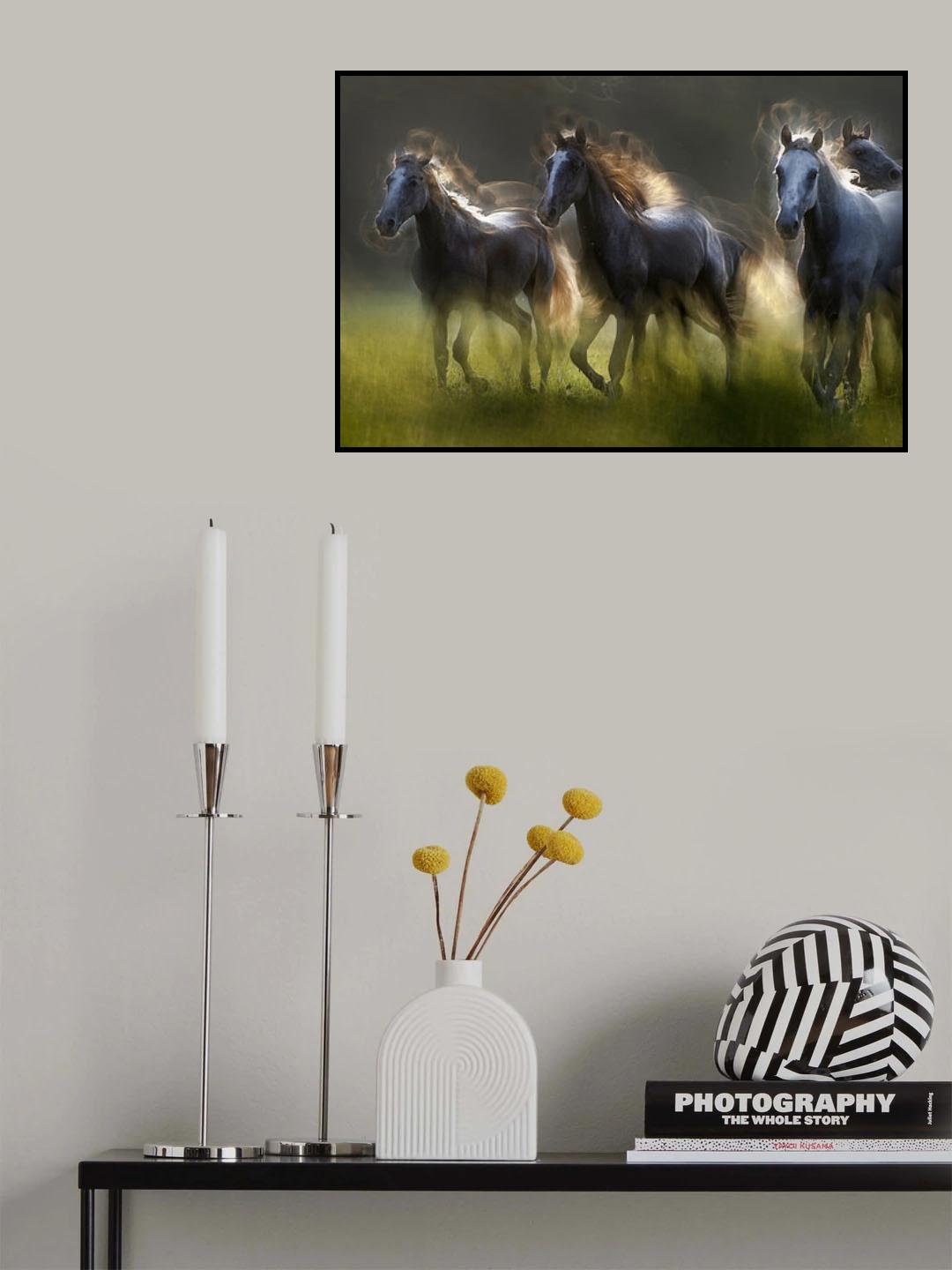Aura Poster och Canvastavla