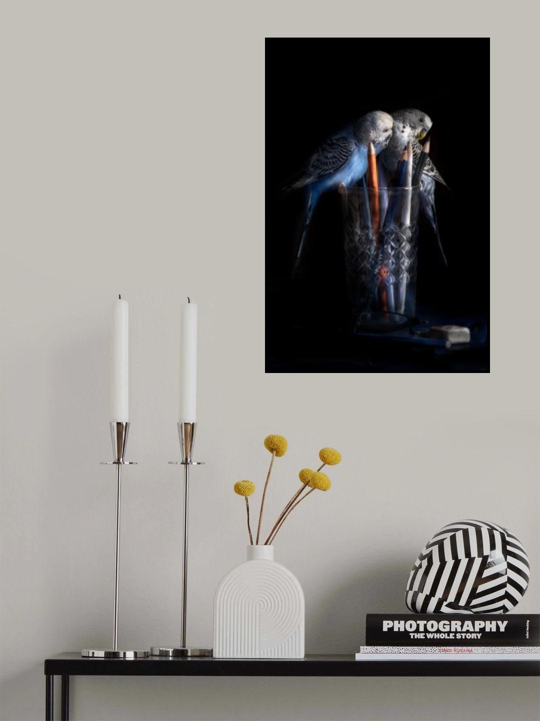 Entre lápices Poster och Canvastavla