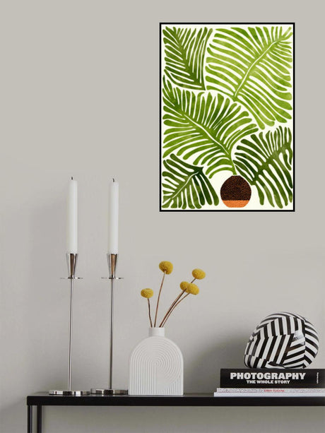 Summer Fern Poster och Canvastavla