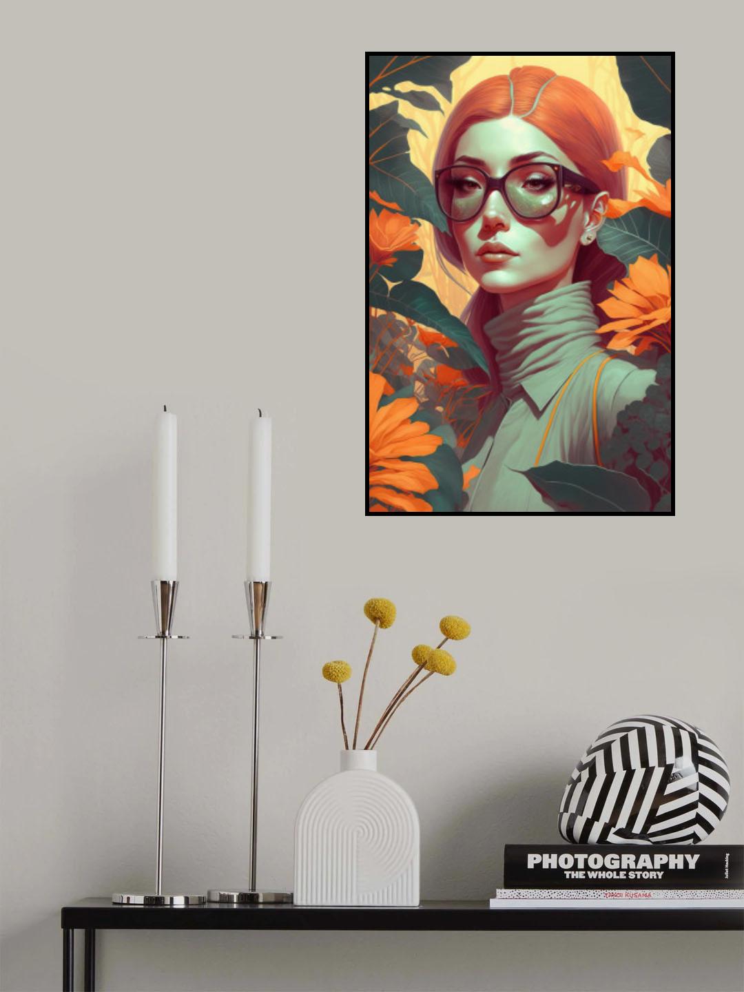 Beauty In The Jungle Poster och Canvastavla