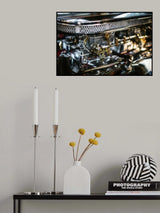 Auto Engine Poster och Canvastavla