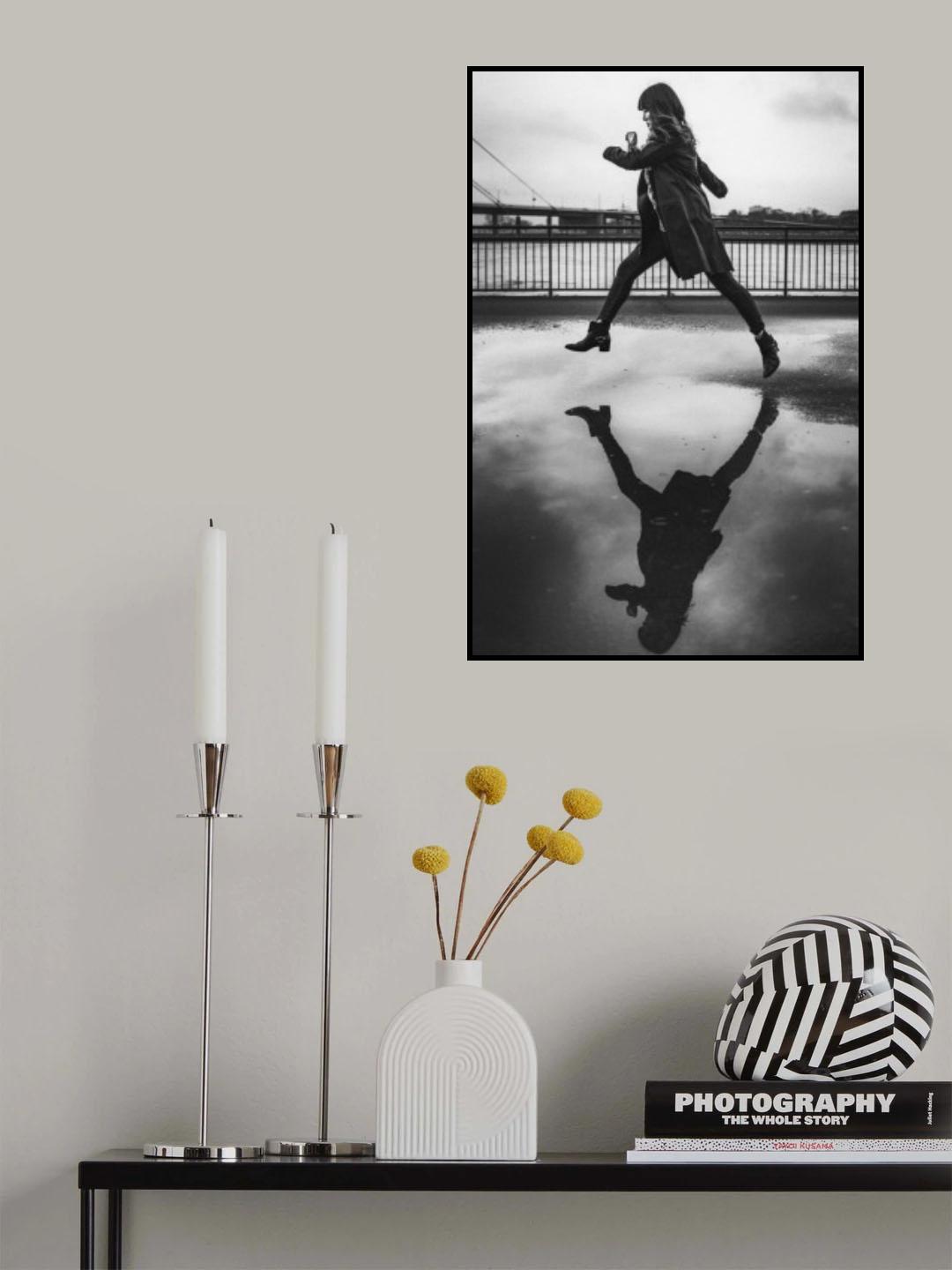 Jumping Poster och Canvastavla