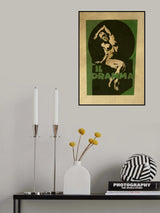 Il Dramma print Poster och Canvastavla
