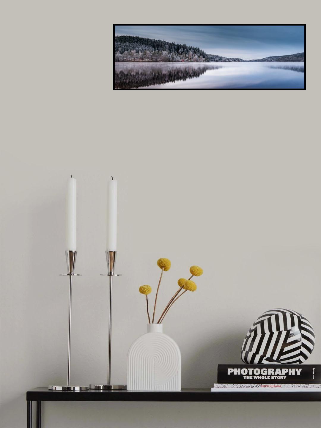 Lake Gröen panorama Poster och Canvastavla