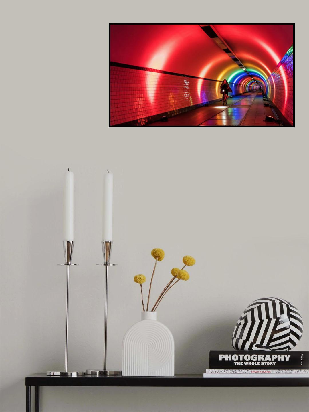 rainbow woman Poster och Canvastavla