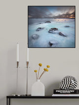 Frozen coastline Poster och Canvastavla
