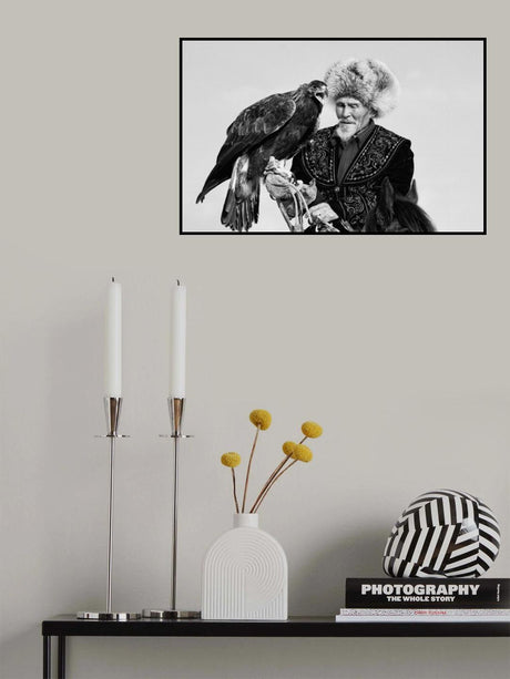 Eagle and Old Man Poster och Canvastavla