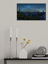 Glacier Point Milky Way Poster och Canvastavla