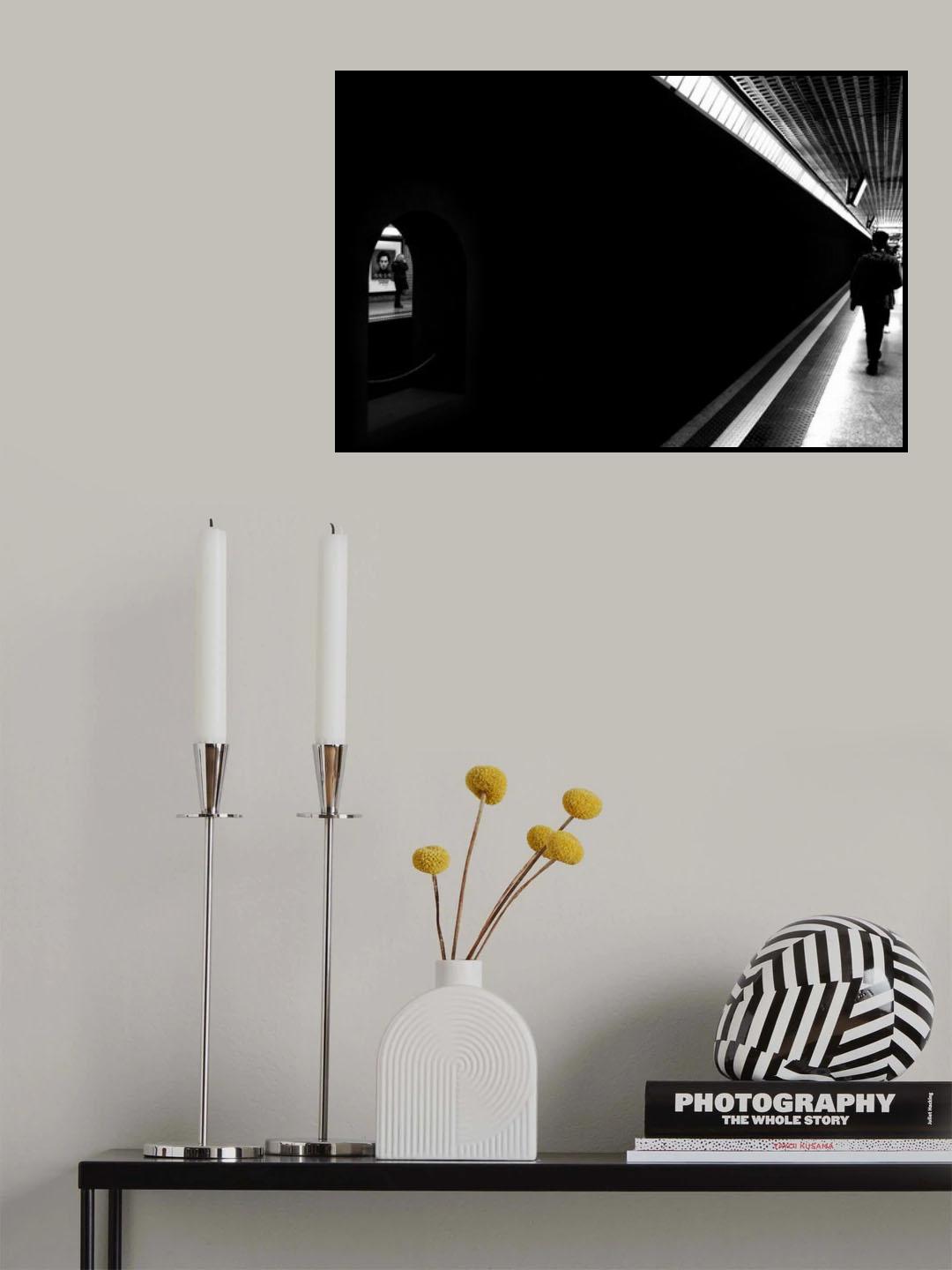Metro Poster och Canvastavla