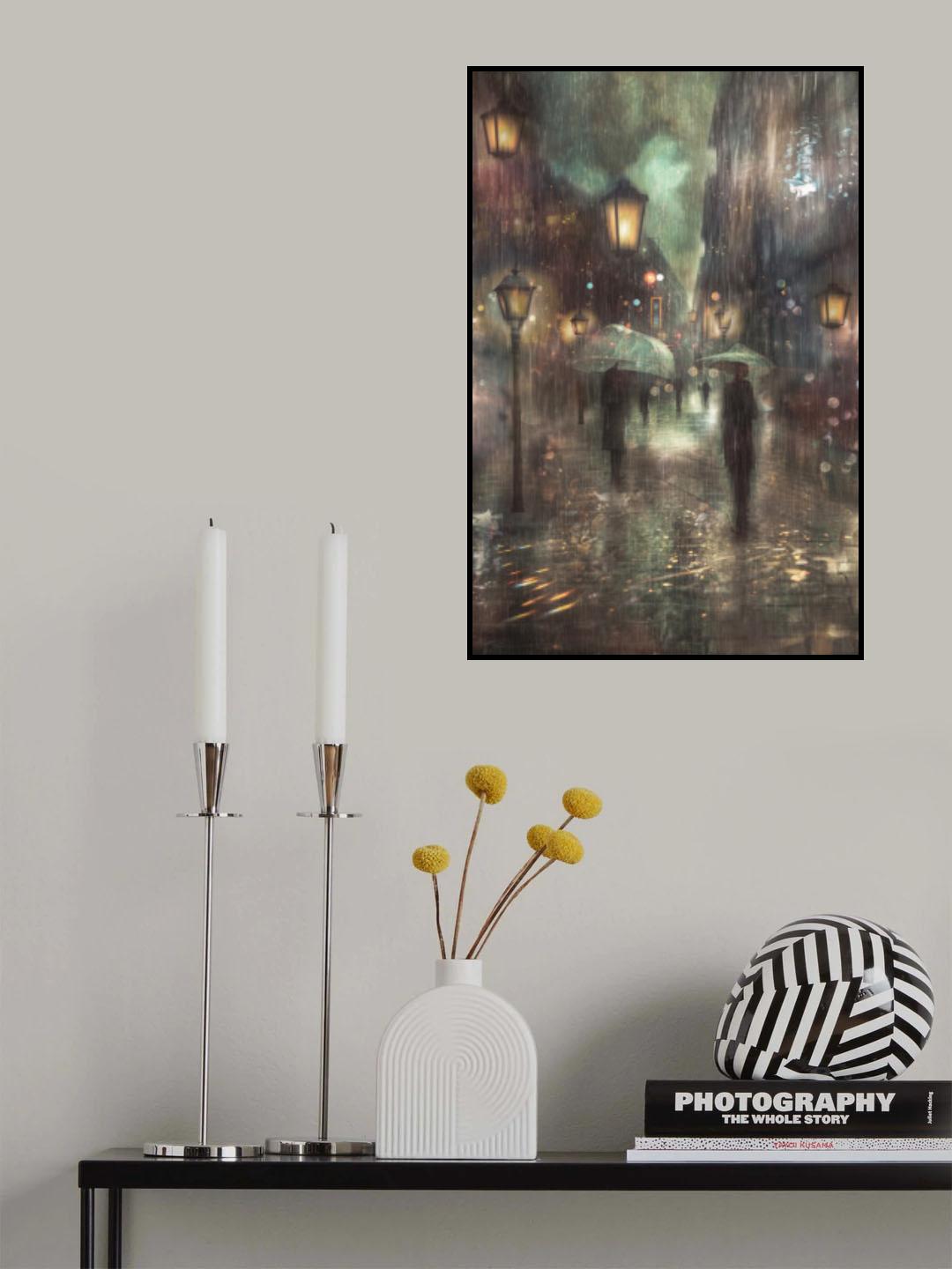 Miasteczko z moich snów Poster och Canvastavla