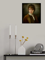 Portrait of young man Poster och Canvastavla