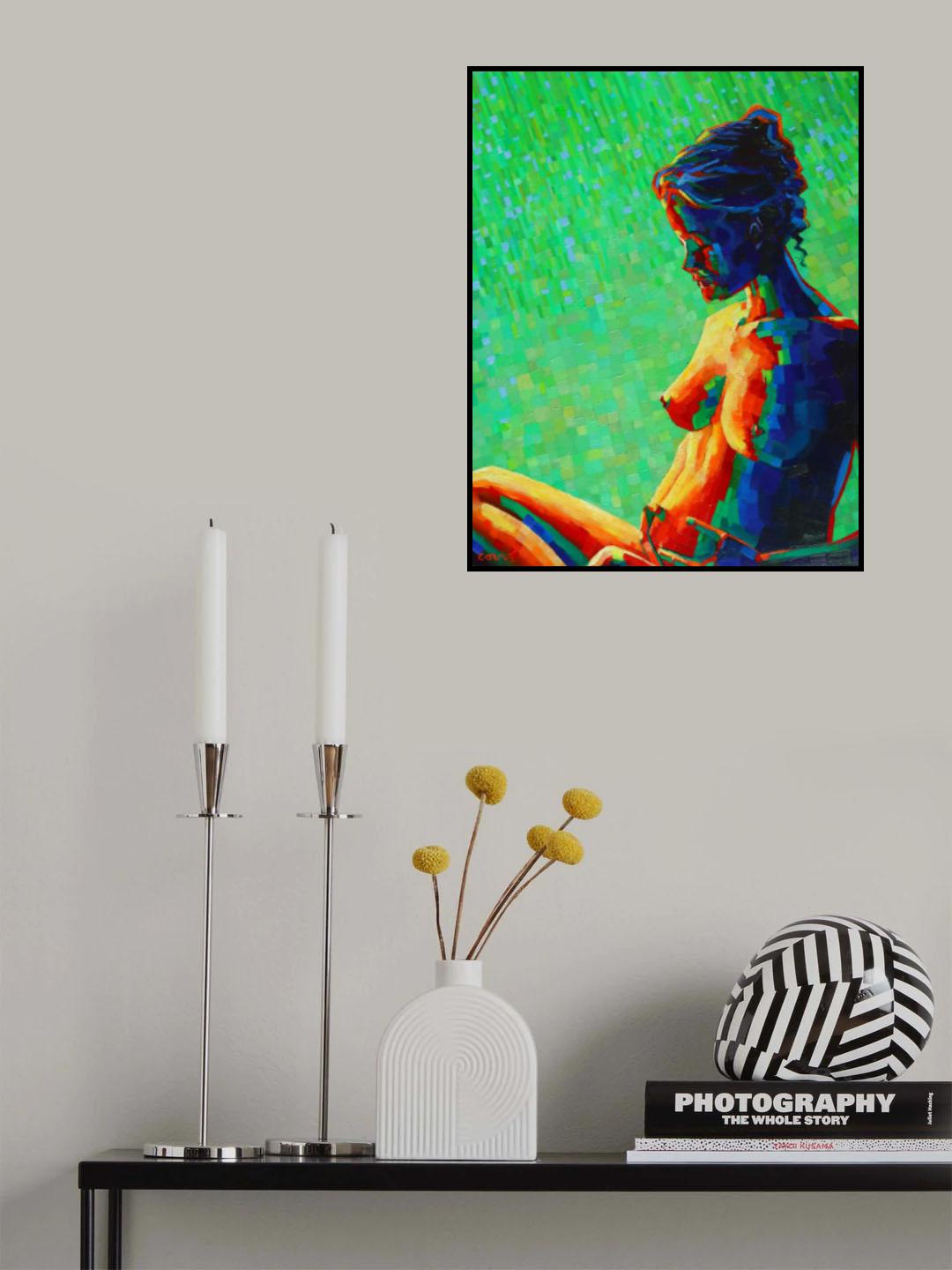 Cubistic Woman (2011) Poster och Canvastavla