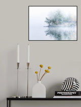 Autumn fog Poster och Canvastavla