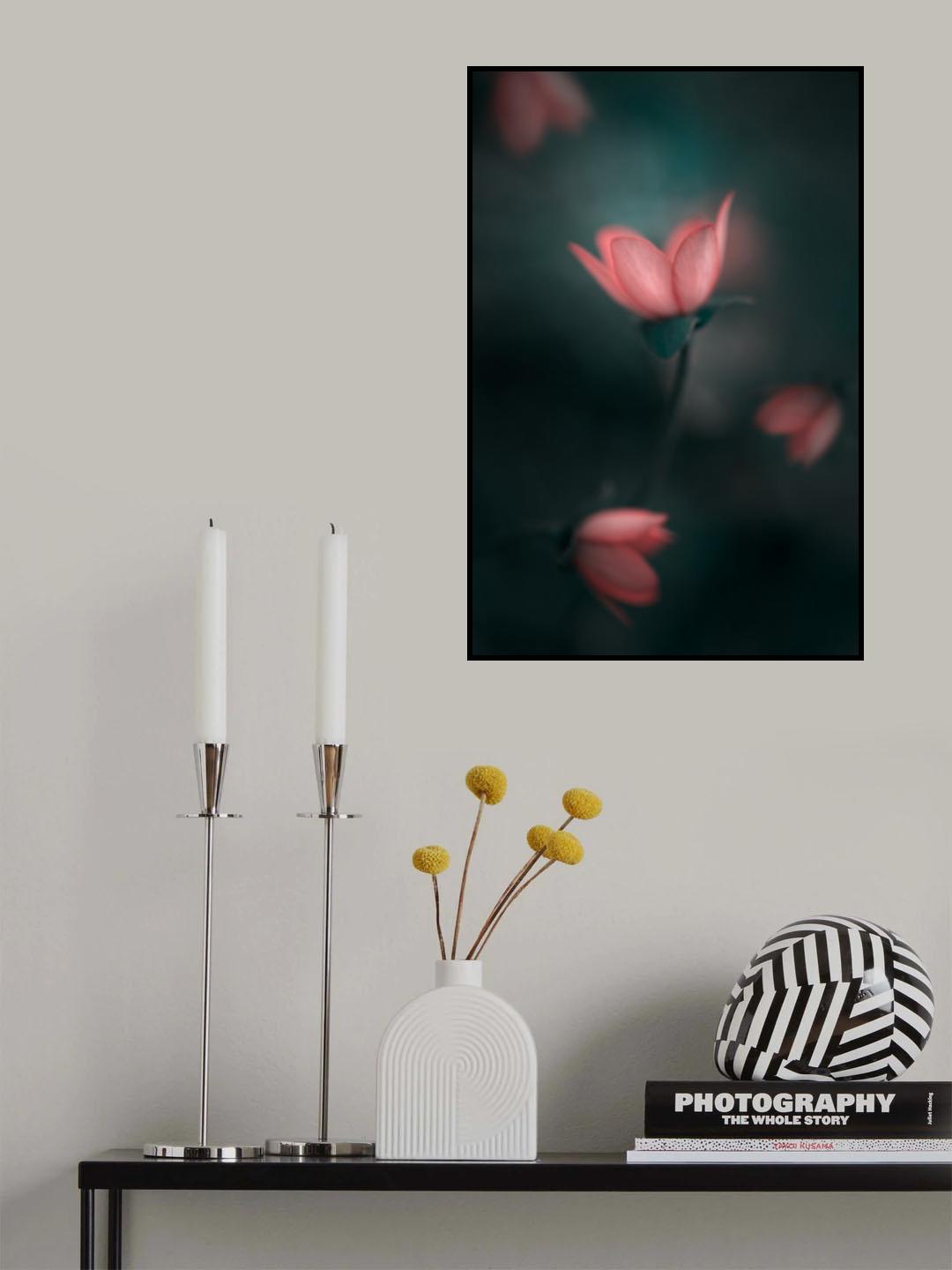 flower awakening... Poster och Canvastavla