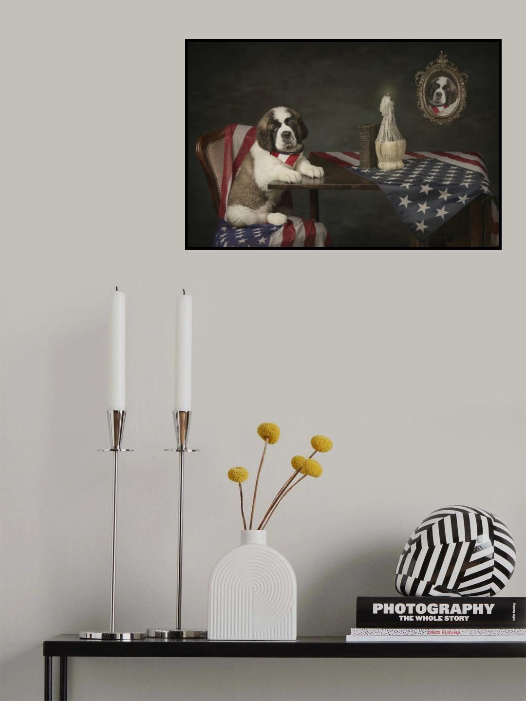 Puppy love Poster och Canvastavla