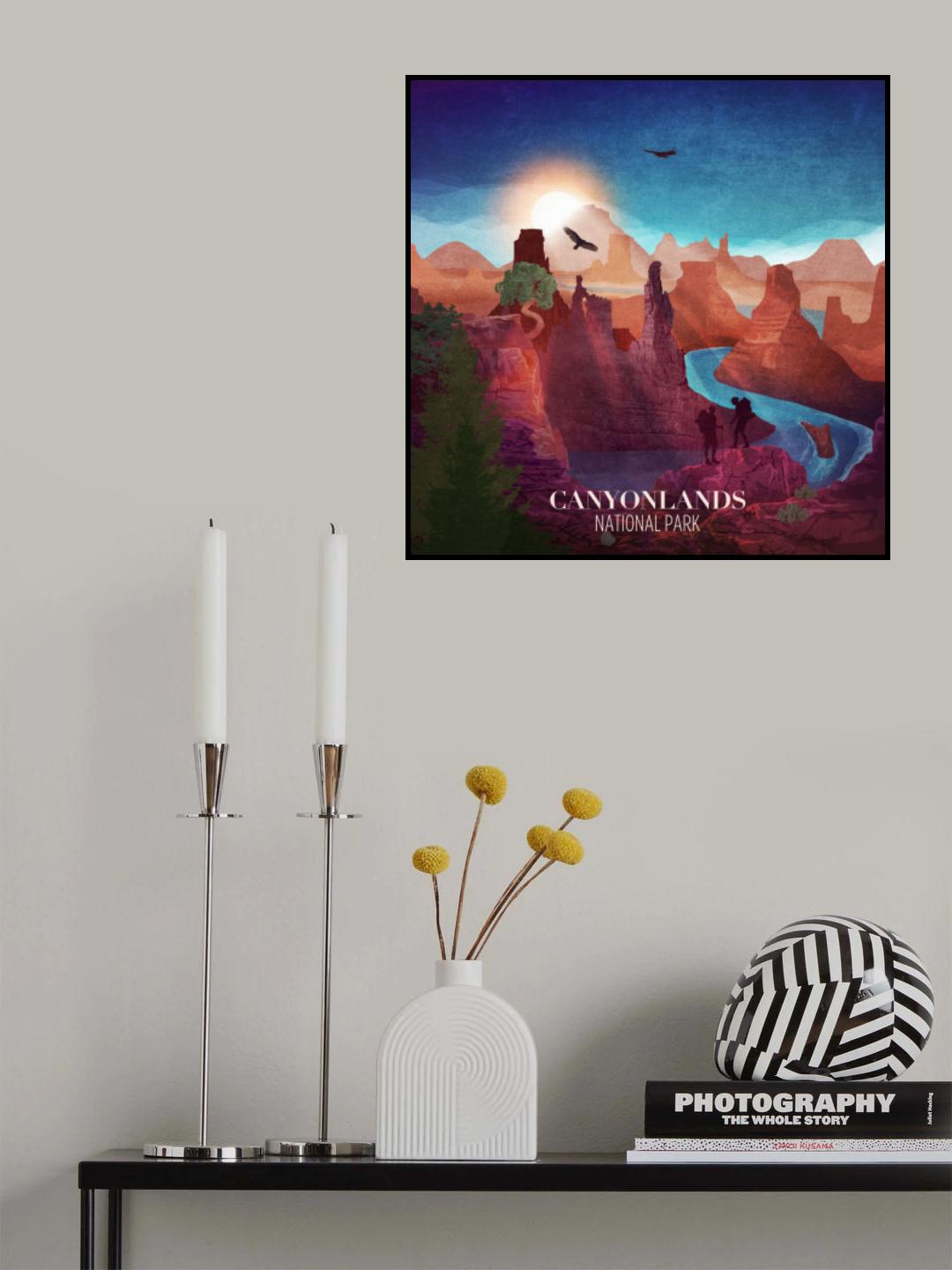 Canyonlands Poster och Canvastavla