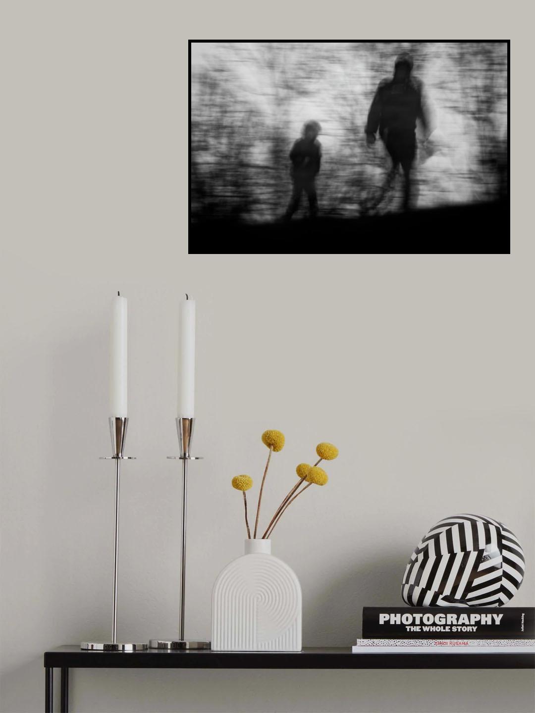 Father and son Poster och Canvastavla