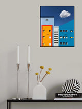 Facade - Caesarea industrial park Poster och Canvastavla