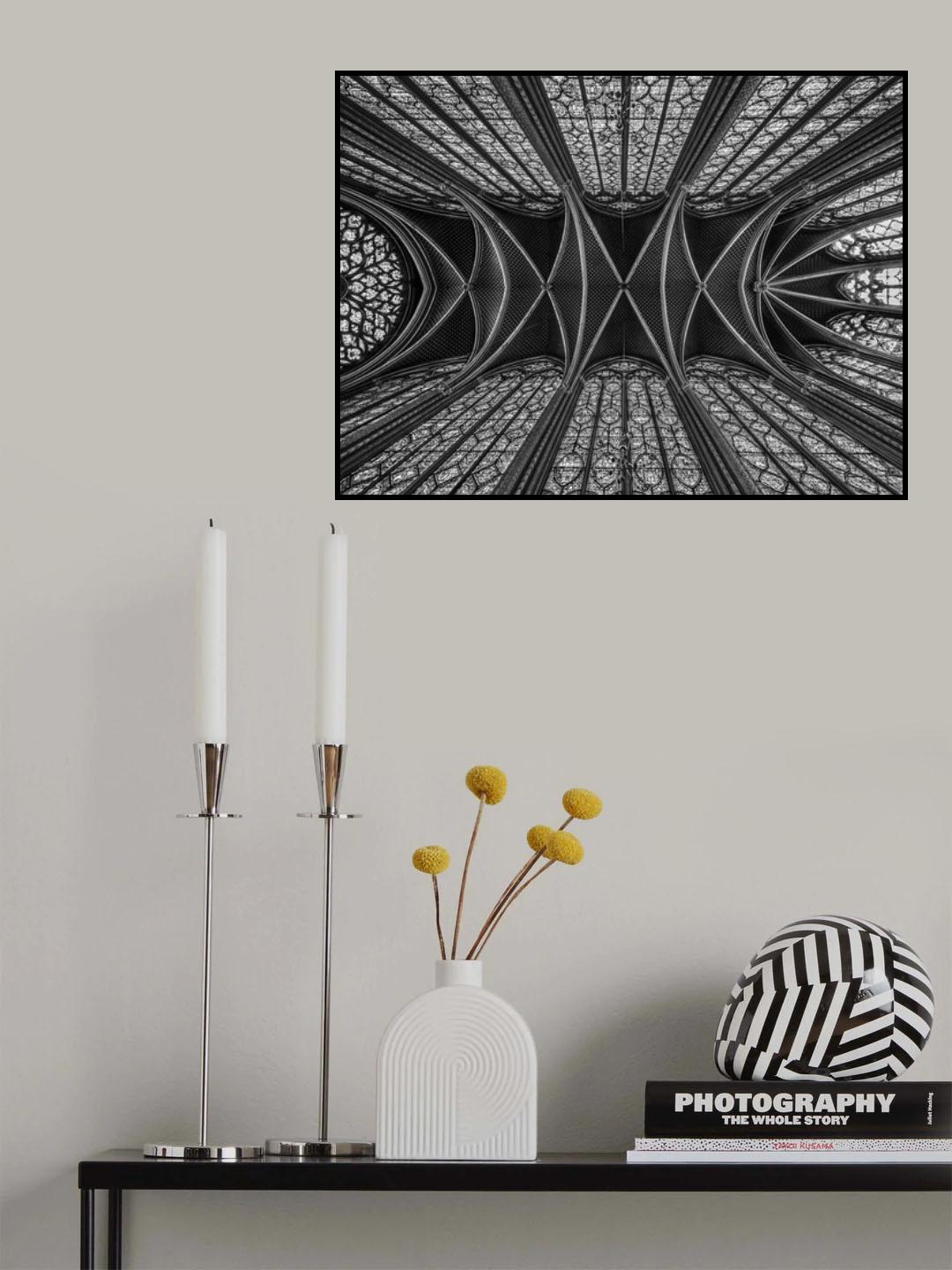 Ode To Stained Glass Poster och Canvastavla