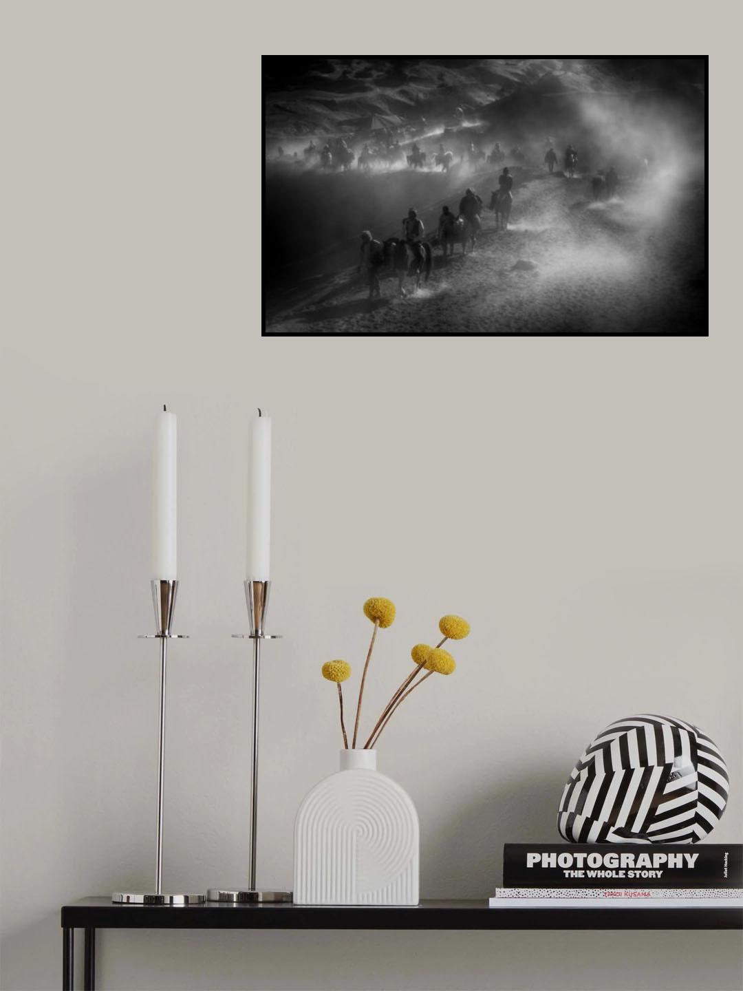 Dusty Track Poster och Canvastavla