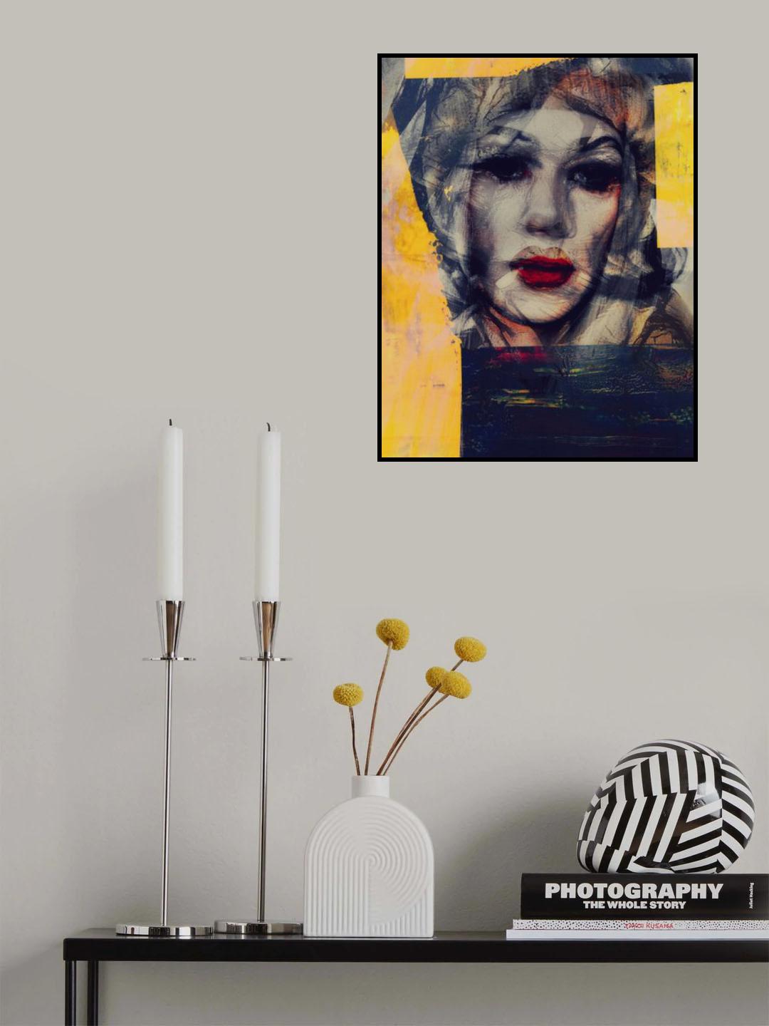 shadows ( Portrait ) Poster och Canvastavla