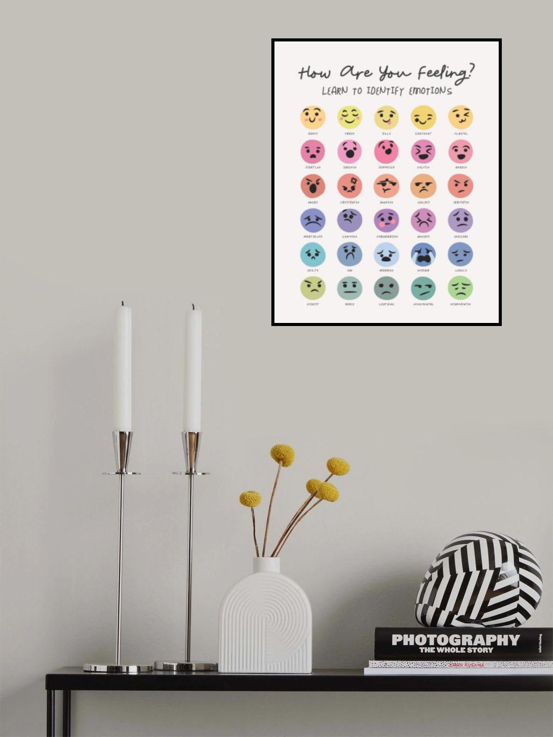 Feeling Chart Poster och Canvastavla