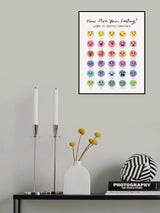 Feeling Chart Poster och Canvastavla
