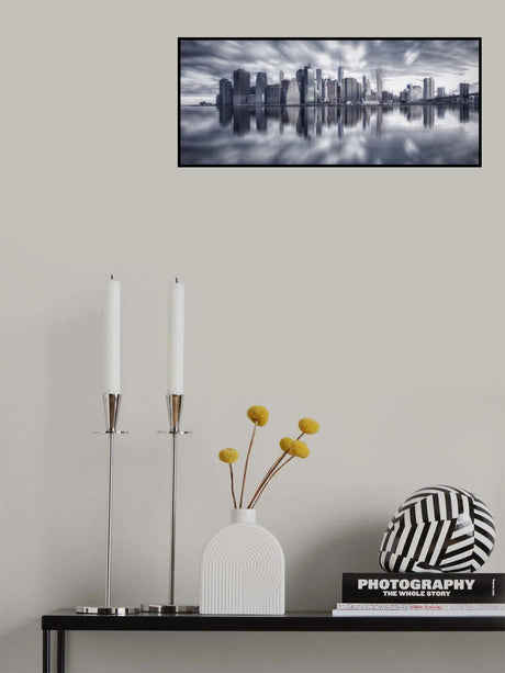 Manhattan Reflection Poster och Canvastavla