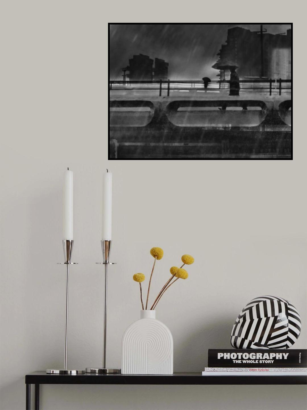 A rainy day Poster och Canvastavla