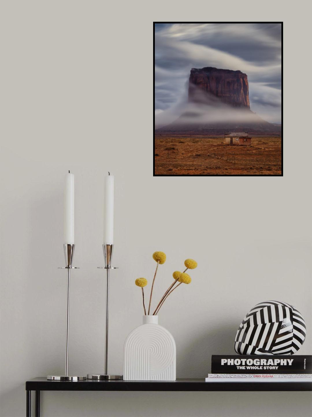 Wind Over Navajo - Vertical Poster och Canvastavla