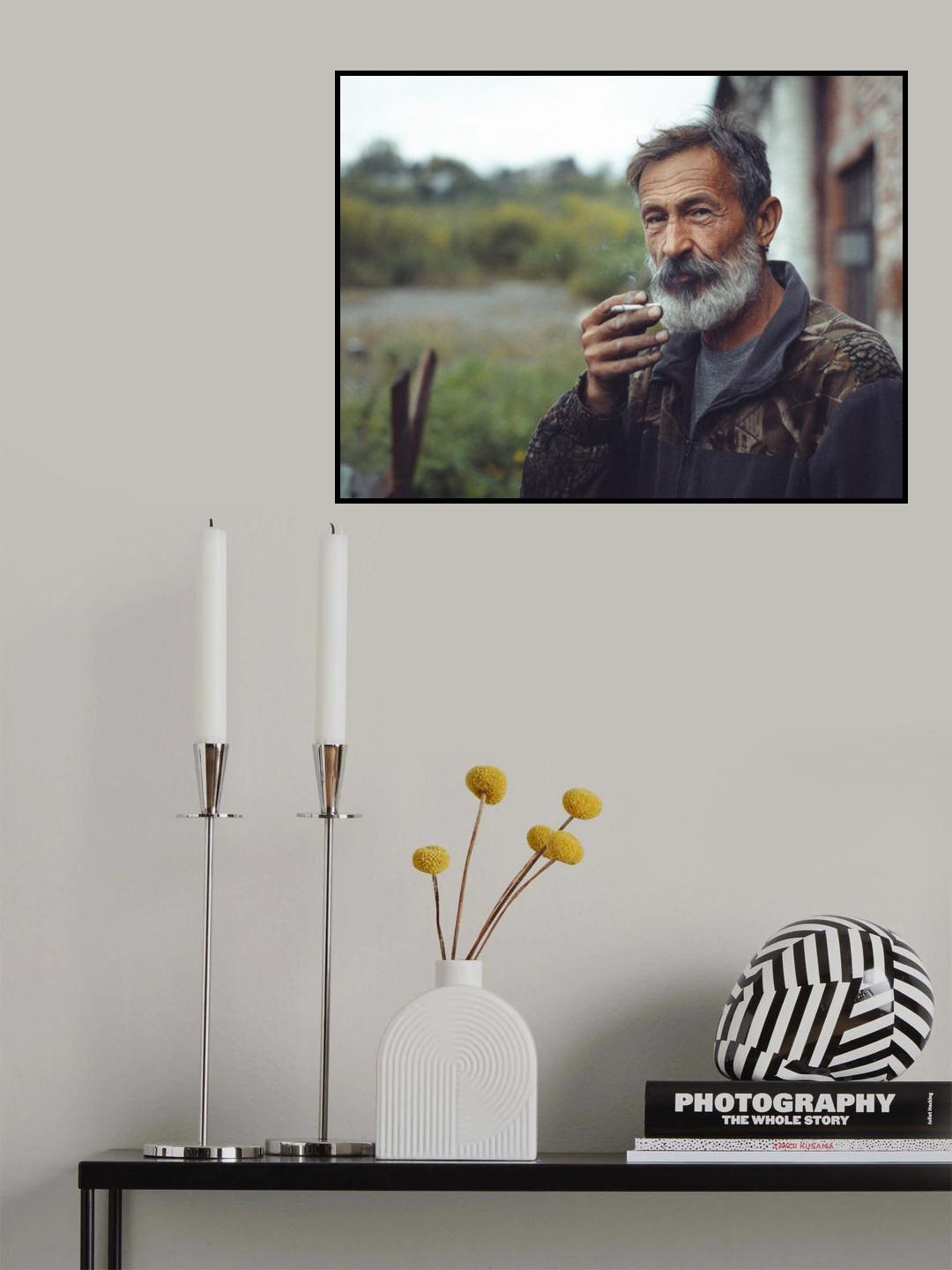 Russian man Poster och Canvastavla