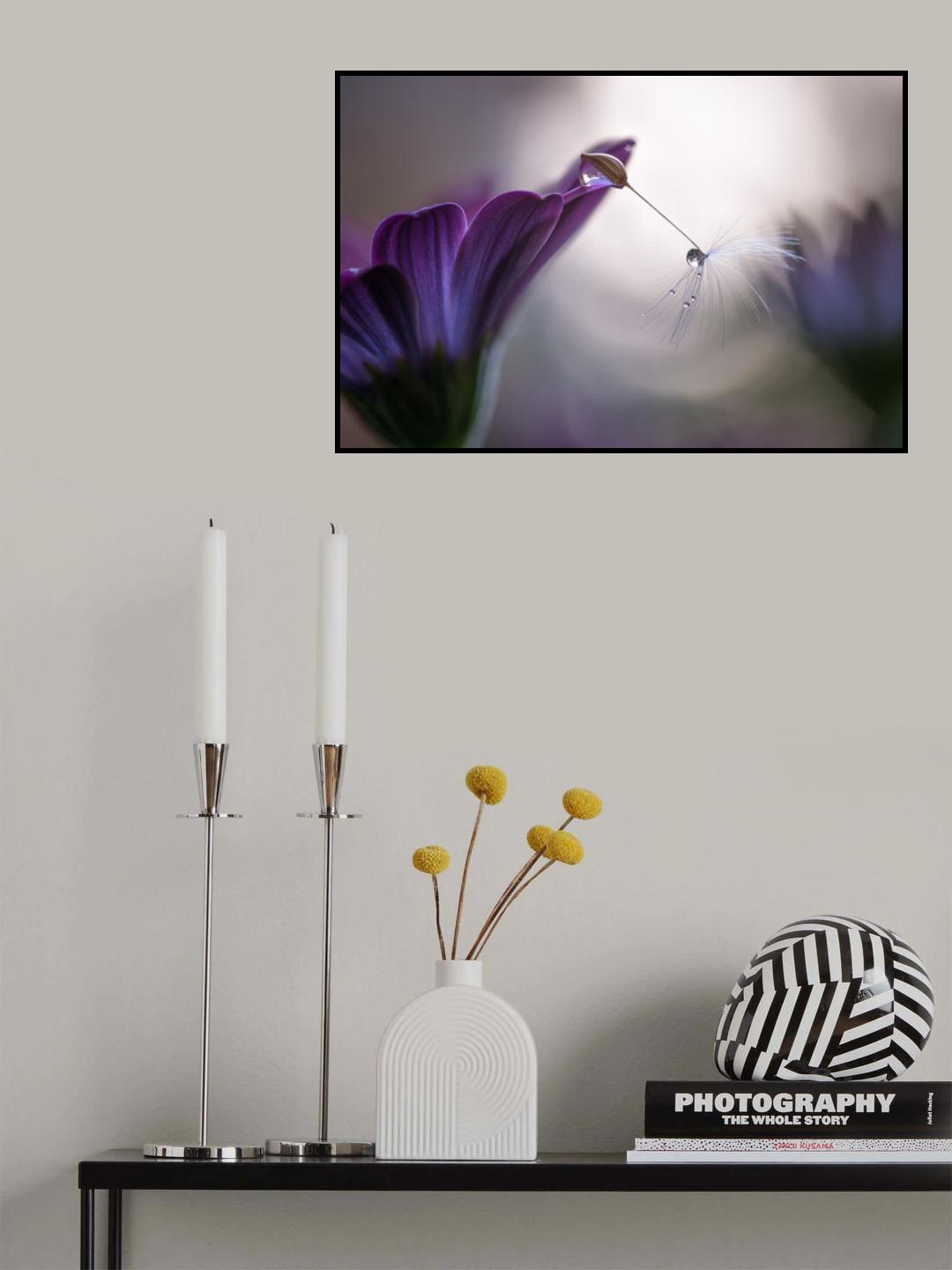 Purple rain Poster och Canvastavla
