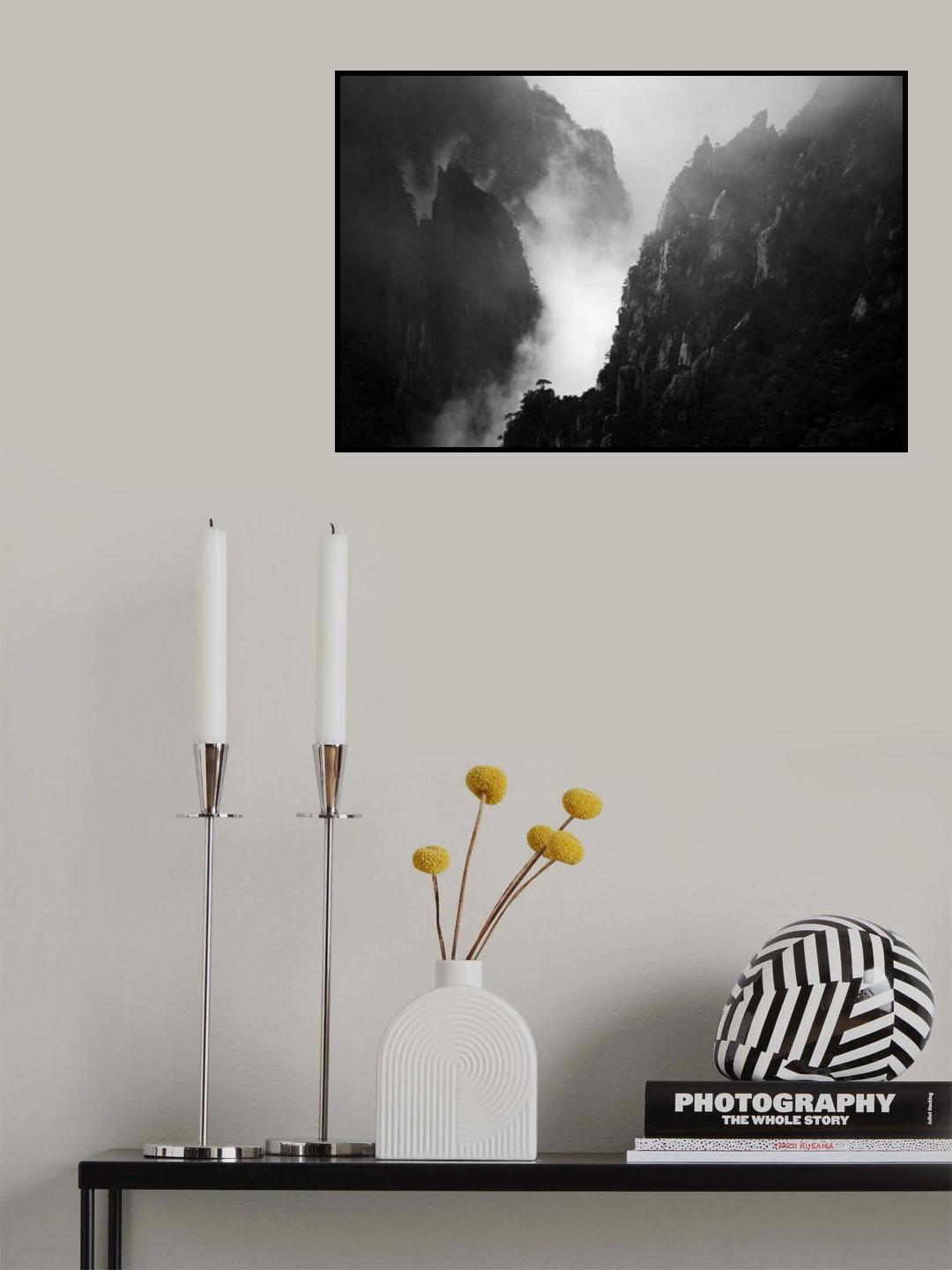黄山之美 Poster och Canvastavla
