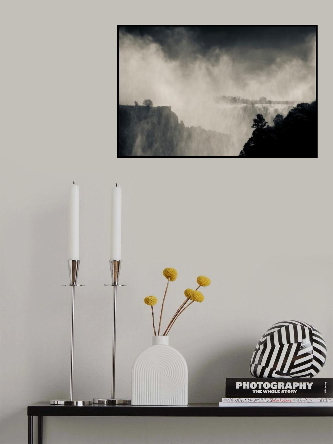 The Mighty Falls Poster och Canvastavla