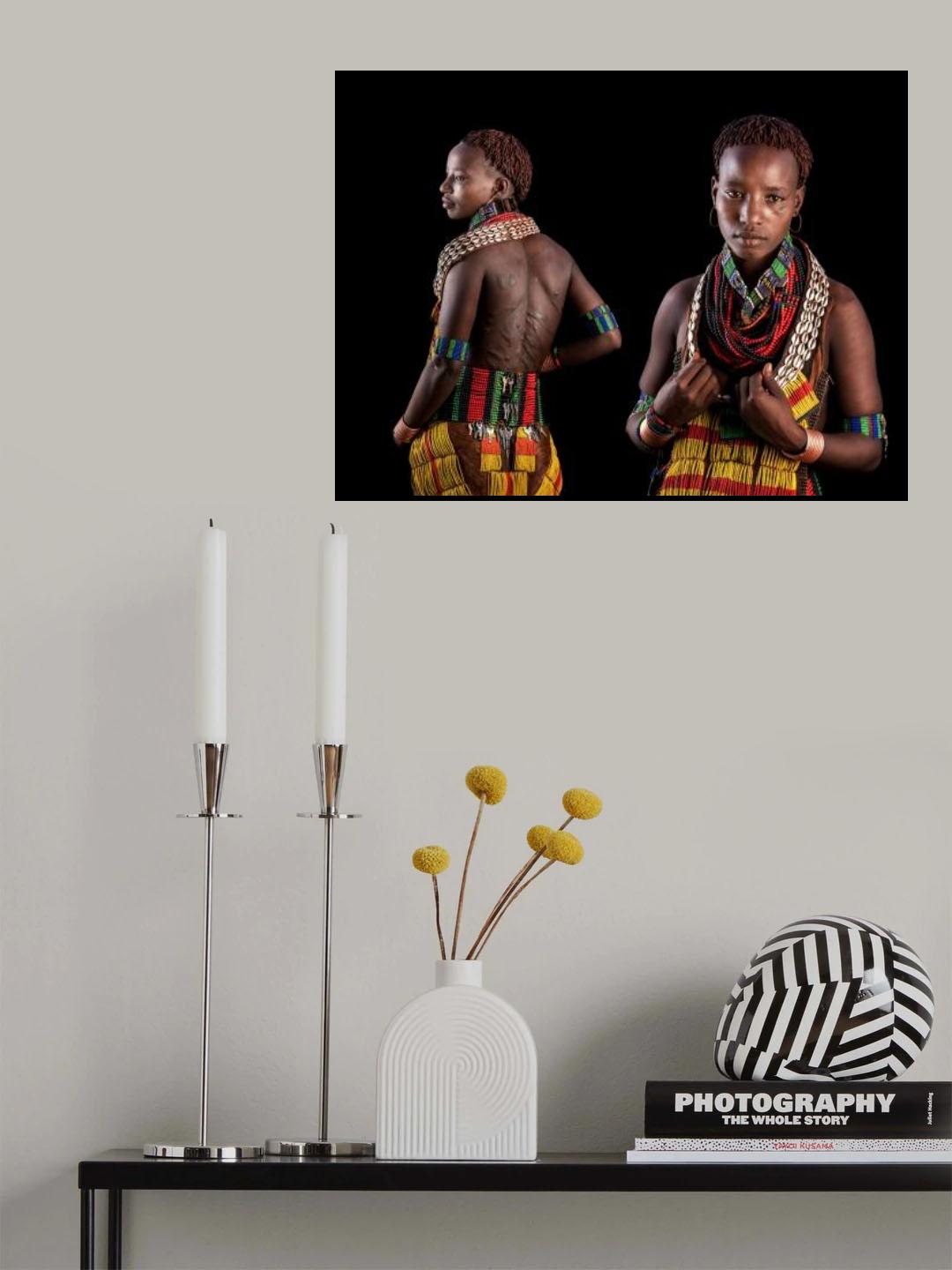 Hamar Tribe Poster och Canvastavla