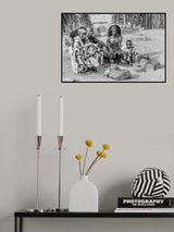 OvaKuvale village life Poster och Canvastavla