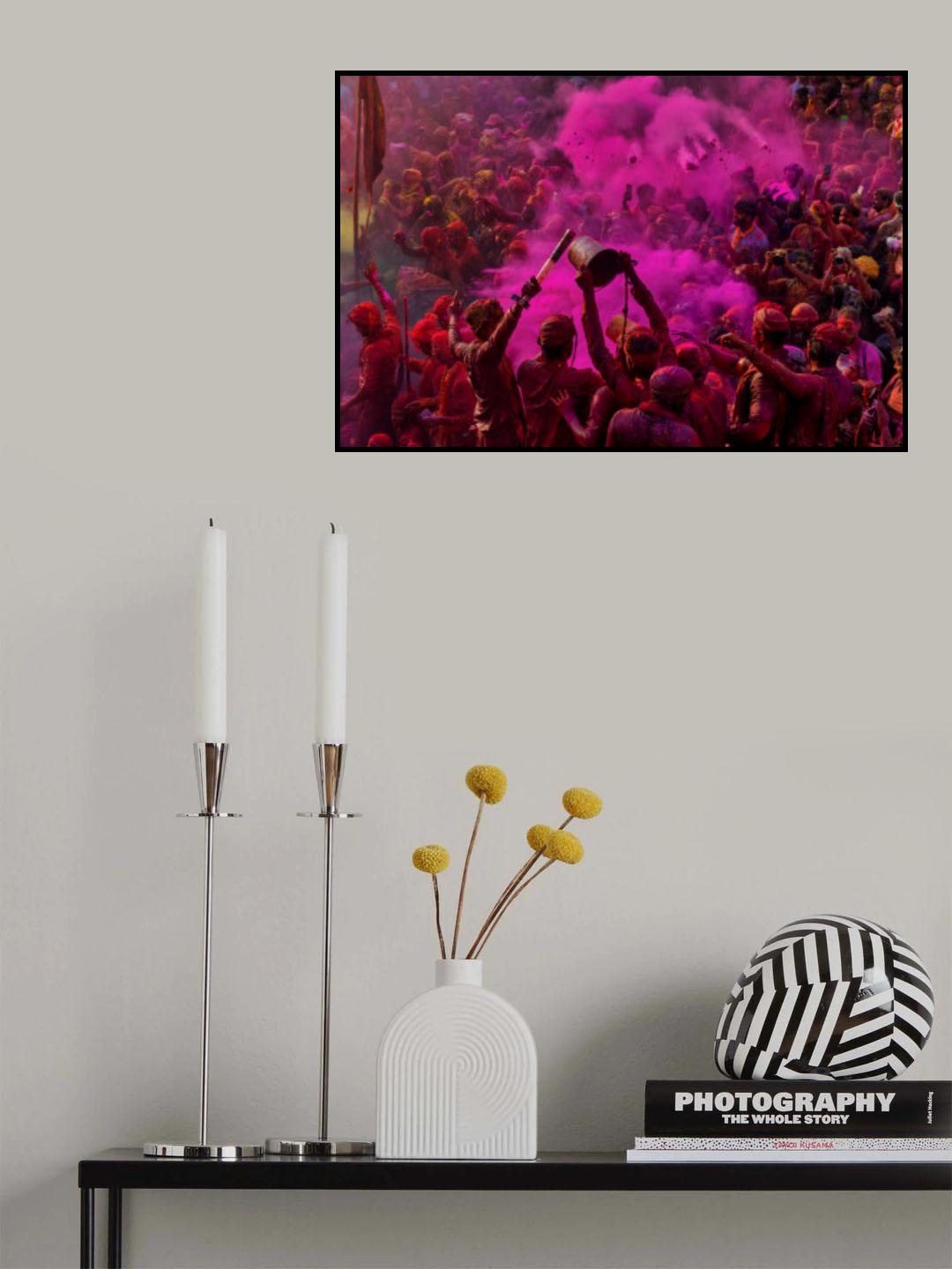 Battle of colors Poster och Canvastavla