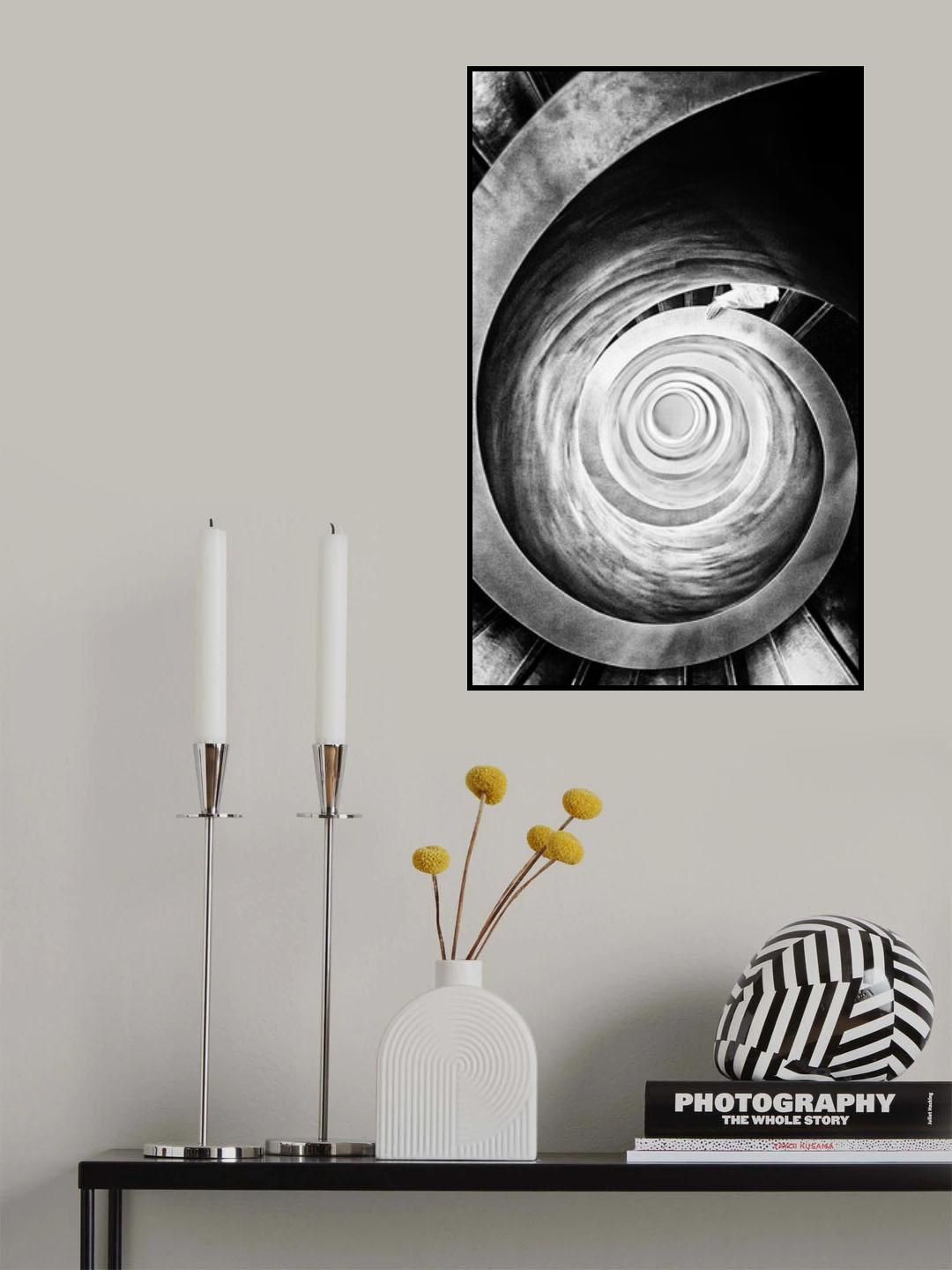 Time vortex Poster och Canvastavla